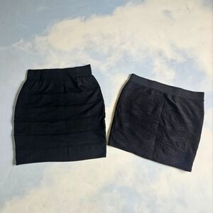 Black Mini Skirt Bodycon Mini Skirt Bundle of Knit Black Mini Skirts Sexy Skirts